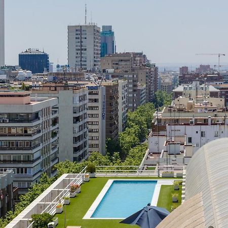Apartmán Charming Eurobuilding Skyline Madrid Exteriér fotografie