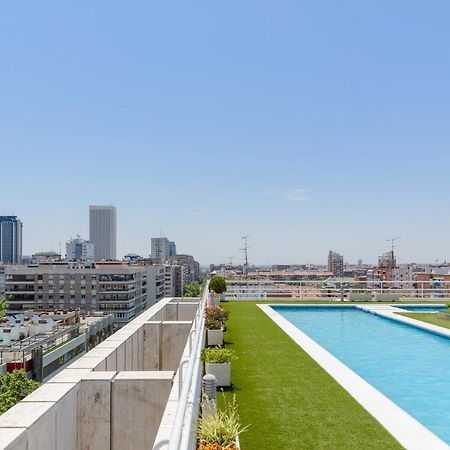 Apartmán Charming Eurobuilding Skyline Madrid Exteriér fotografie