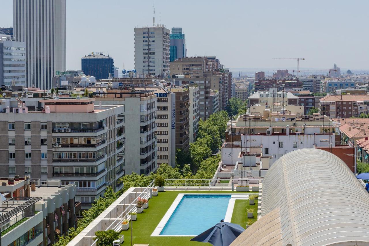 Apartmán Charming Eurobuilding Skyline Madrid Exteriér fotografie