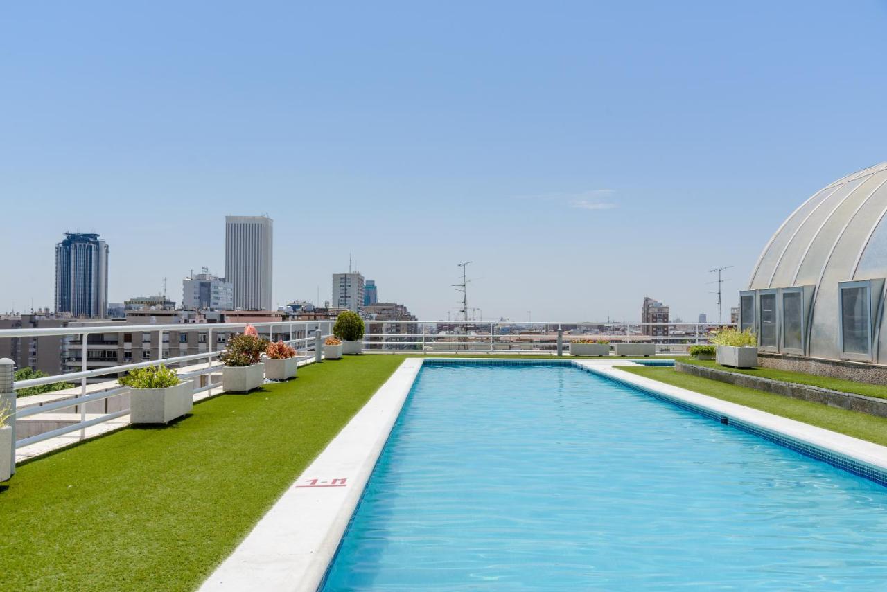 Apartmán Charming Eurobuilding Skyline Madrid Exteriér fotografie